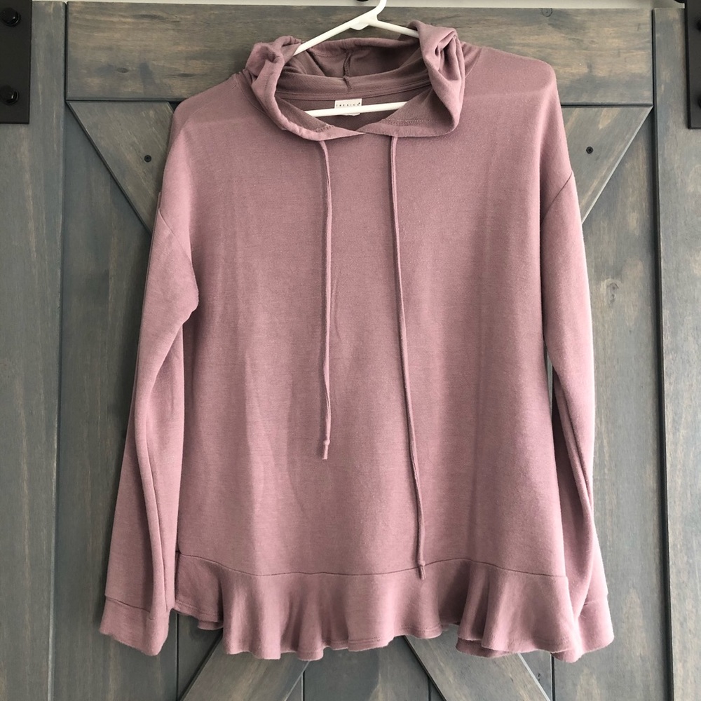 Mauve pink pullover